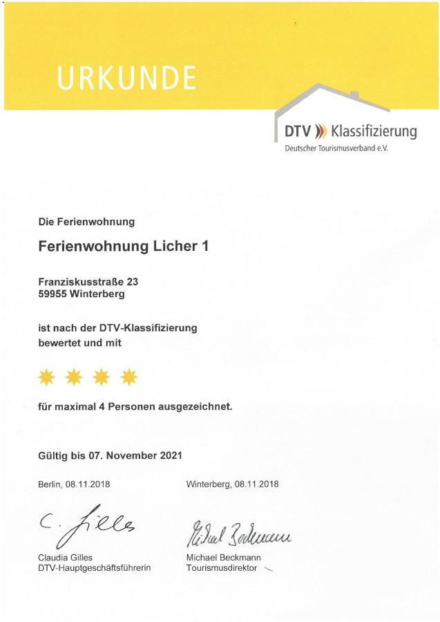 Ferienwohnungen Licher Winterberg Exterior foto